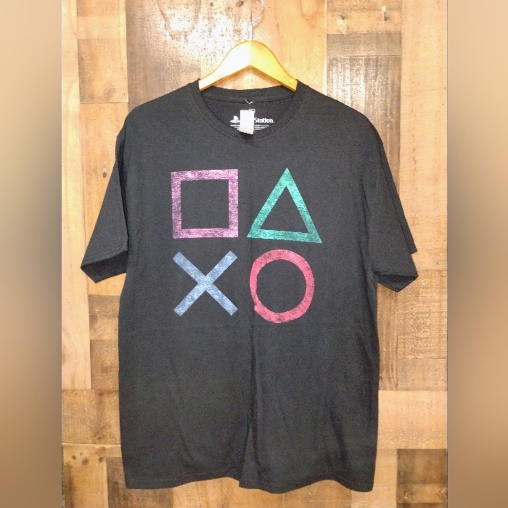 NWT PlayStation Men's Short Sleeve Graphic T-Shirt Size Large